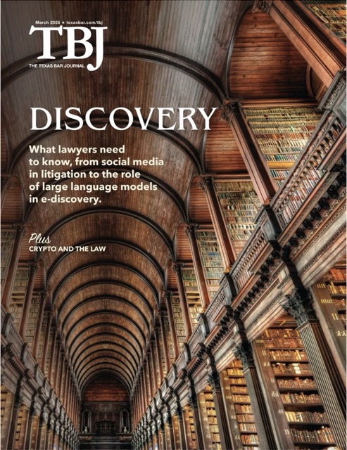 Texas Bar Journal March 2025